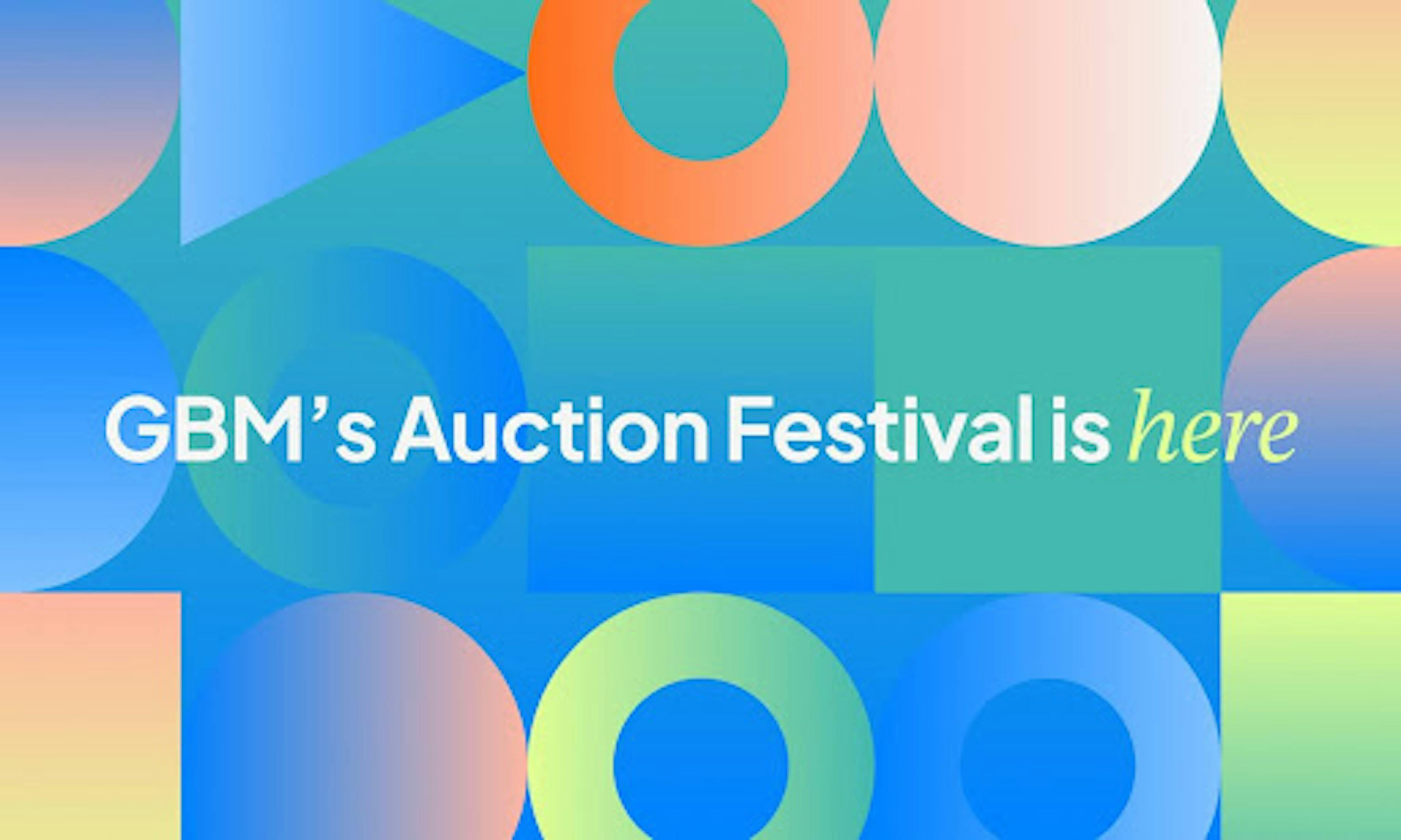 /gbm-launches-auction-festival-with-the-sandbox-aavegotchi-unstoppable-domains-and-more feature image