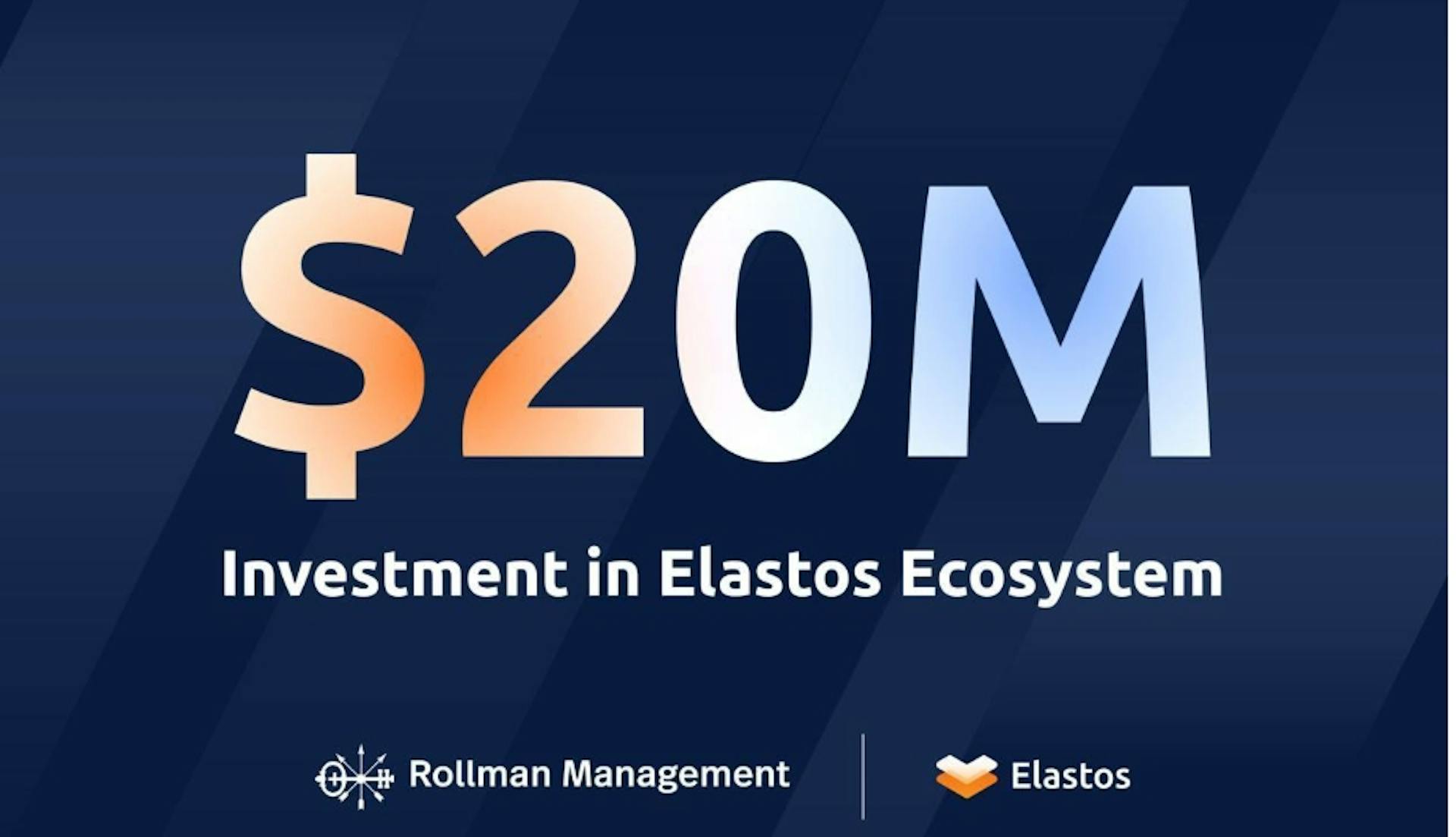 featured image - Elastos Secures $20M Investment From Rollman Capital To Unlock Trillions In Bitcoin Finance