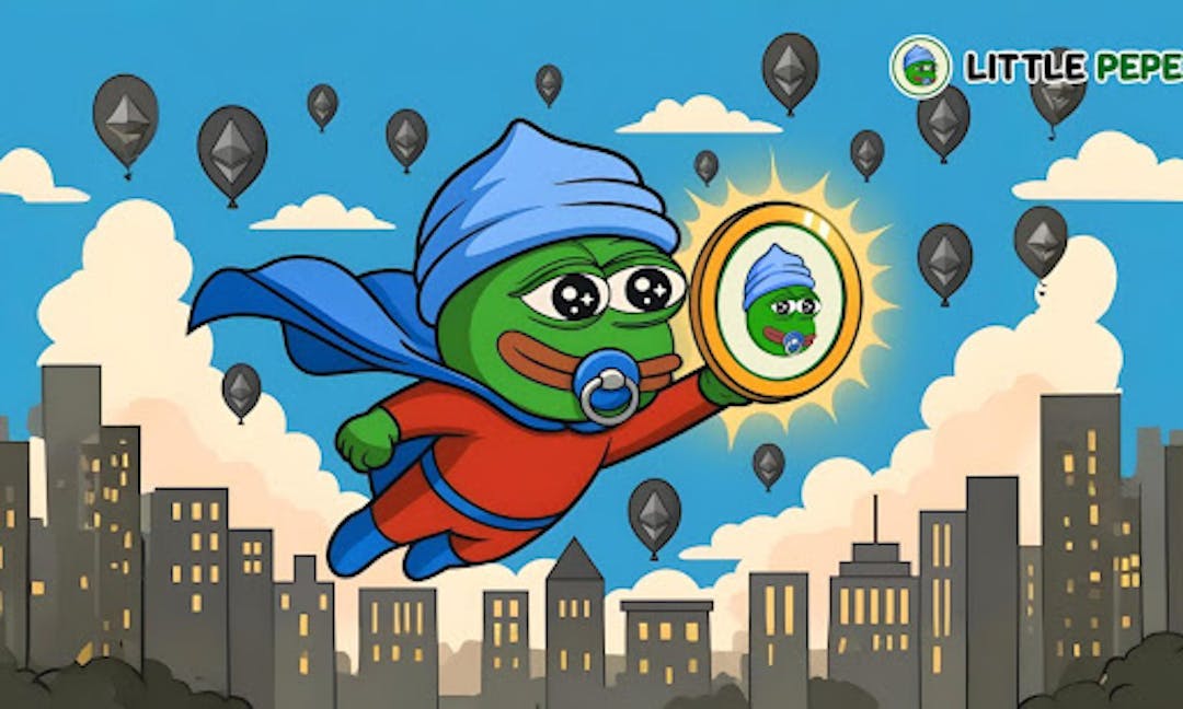 featured image - Ethereum Meme Coin Little Pepe Crosses $25M, Announces 15 ETH Giveaway