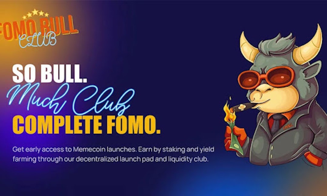 featured image - FOMO BULL CLUB: Revolutionizing Memecoin Launches With a Decentralized Launchpad