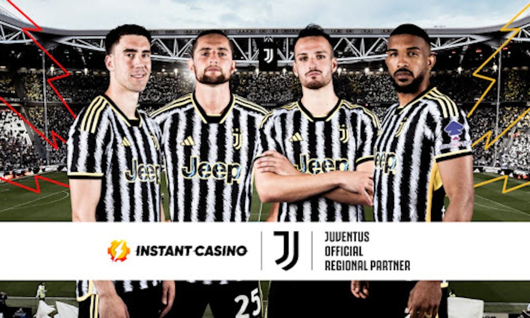 featured image - New Online Casino Site Instant Casino Partners With Italian Serie A Team Juventus FC