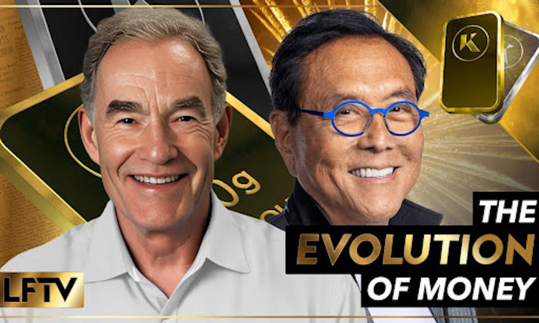 featured image - Kiyosaki Sits Down With Kinesis To Discuss ‘The Evolution of Money’