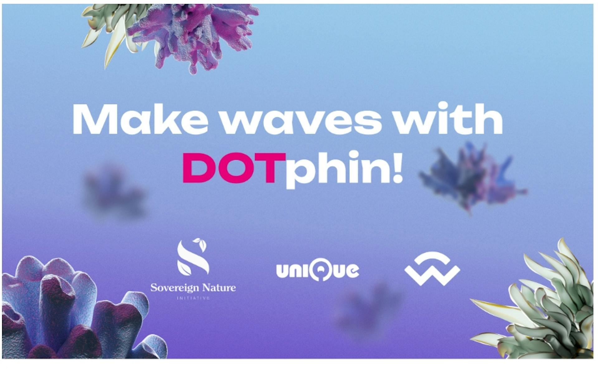 featured image - Sovereign Nature Initiative lance DOTphin sur Polkadot pour créer un impact environnemental positif