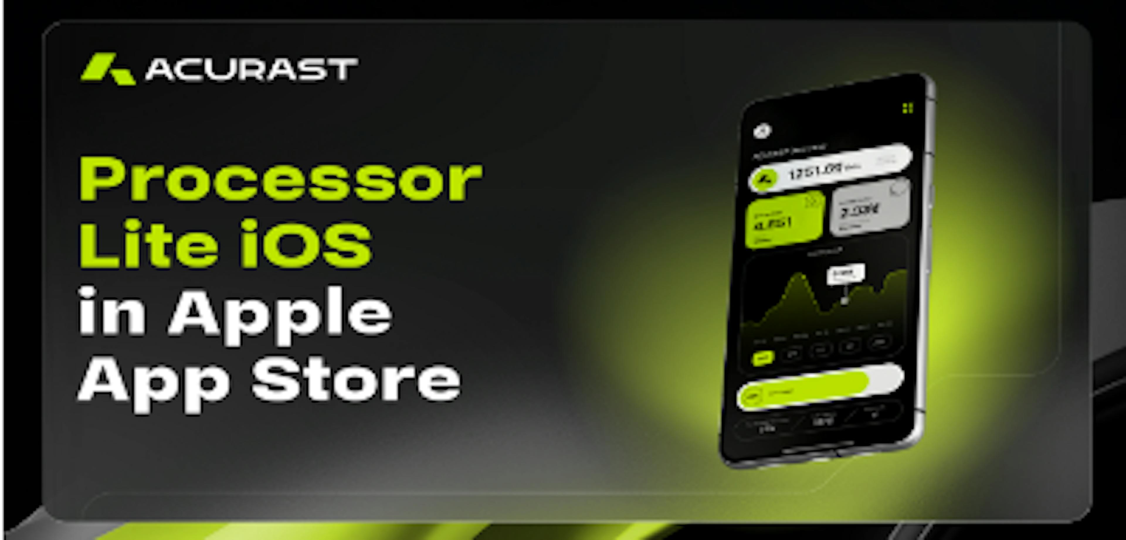 Acurast Unveils Processor Lite For iOS: Empowering iPhone Users To Join The DePIN Cloud Rebellion