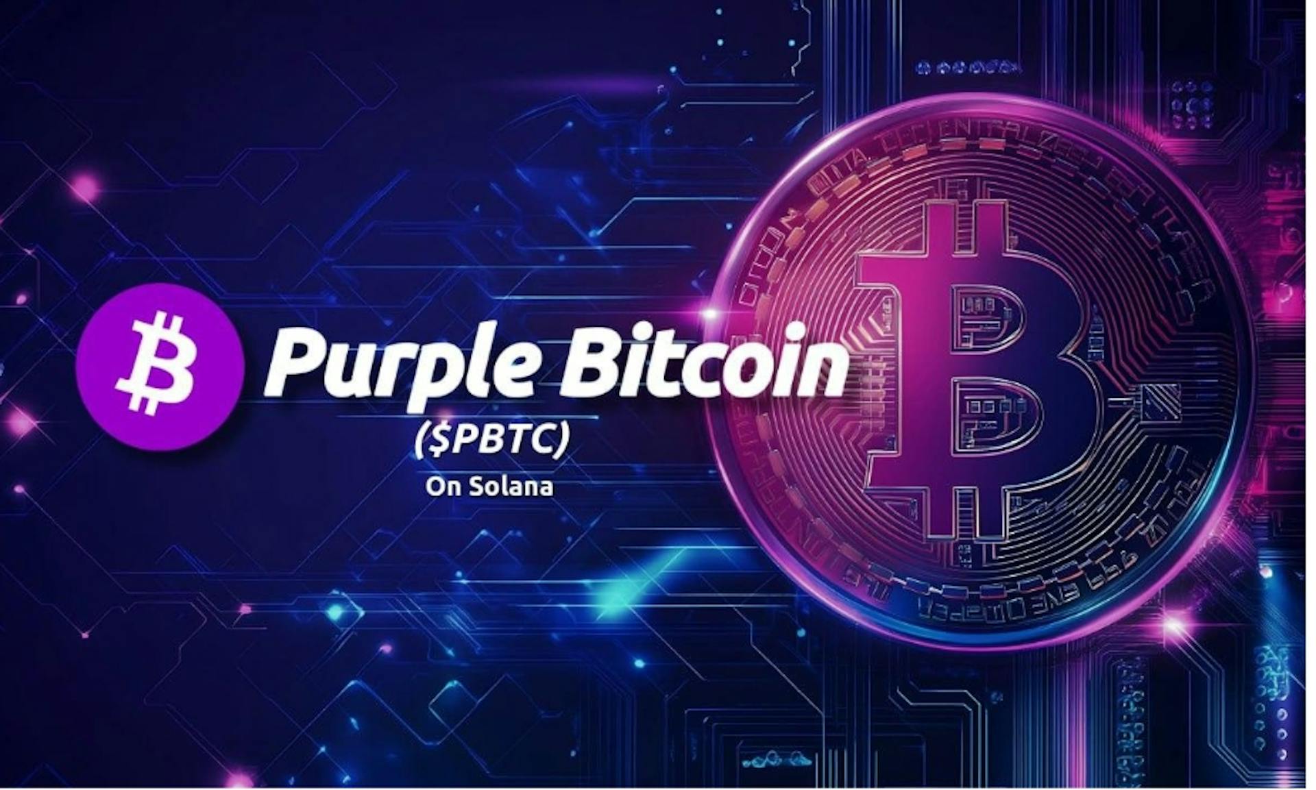 featured image - Purple Bitcoin ($PBTC): A Community-Driven Token Designed For Investors And Built For Growth