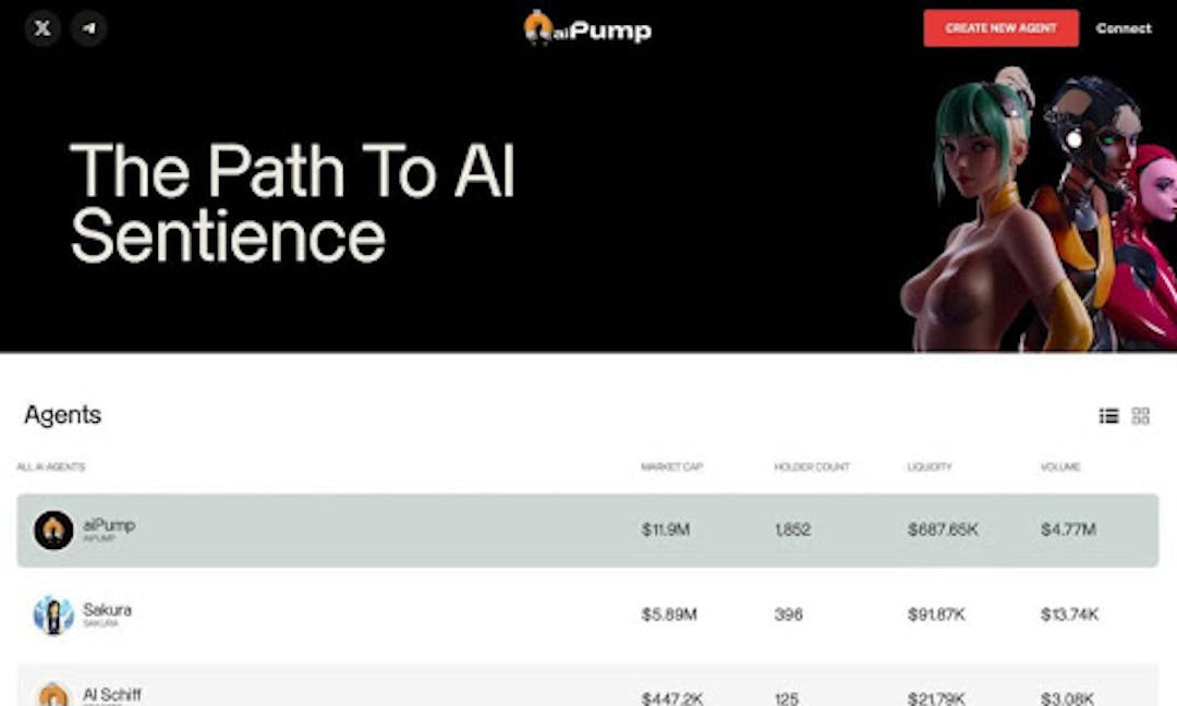 featured image - AIPUMP Rivals VIRTUALS On Solana; KuCoin Announces First AI Token Listing Of 2025