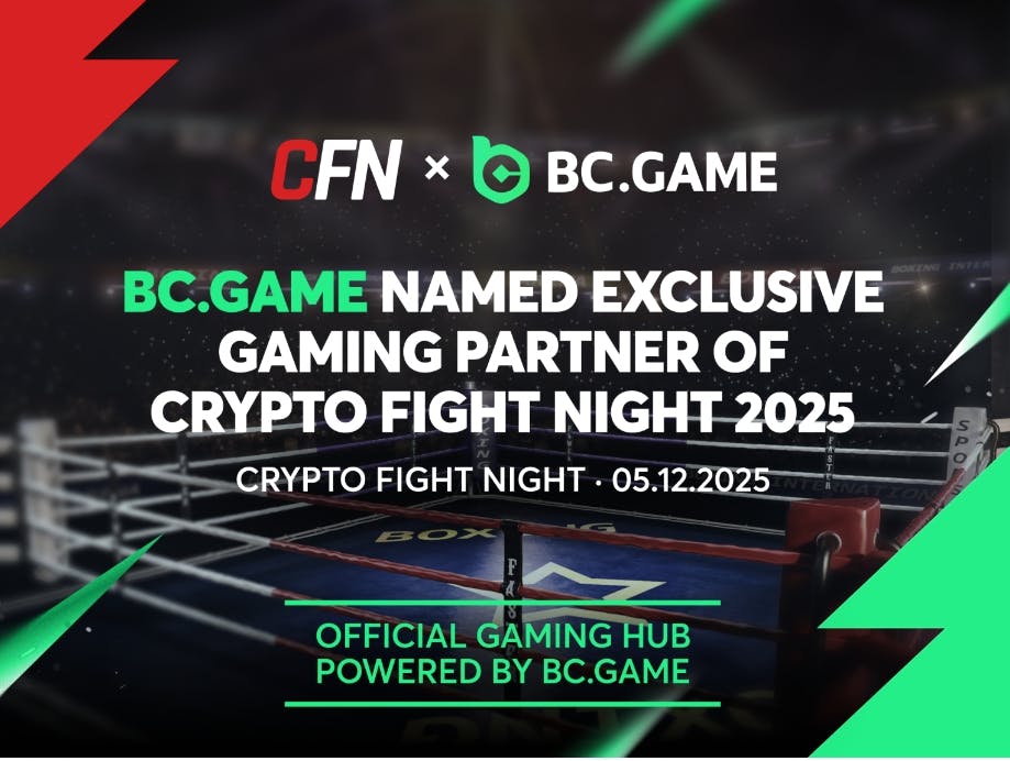 BC.GAME named Exclusive Gaming Partner of Crypto Fight Night 2025 | HackerNoon