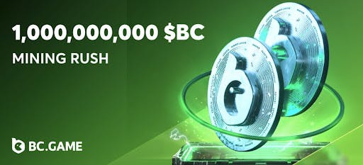 BC.GAME Announces Launch Of $BC Mining Rush Event With 1 Billion $BC Token Prize Pool