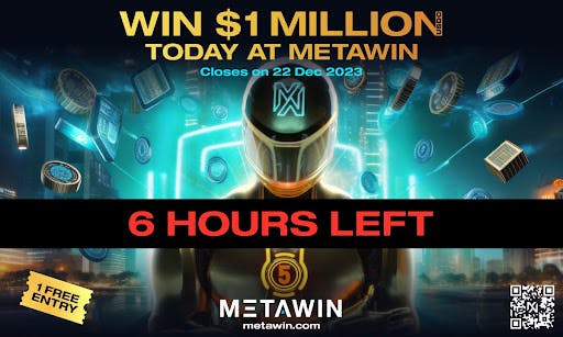 Часы тикают: осталось 6 часов до захватывающей призовой гонки MetaWin на 1 миллион долларов США