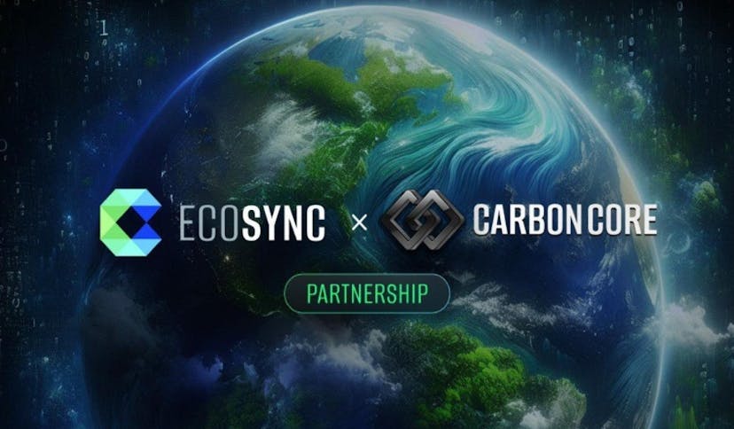 /ecosync-and-carboncore-launch-full-stages-refi-infrastructure-linking-carbon-credits-with-web3 feature image