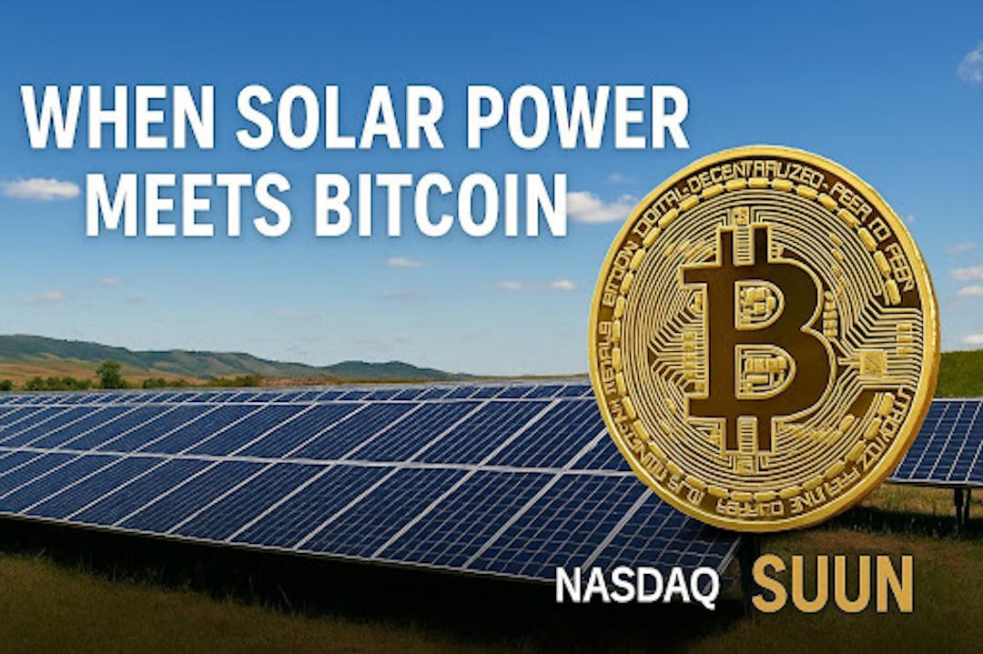 featured image - PowerBank’s 3.79 MW Geddes Solar Project Goes Live, Powering New Bitcoin Treasury Strategy