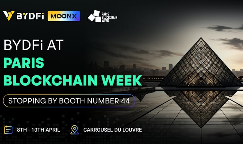 /bydfis-5th-anniversary-launches-moonx-at-paris-blockchain-week-2025-sparking-the-web3-era feature image