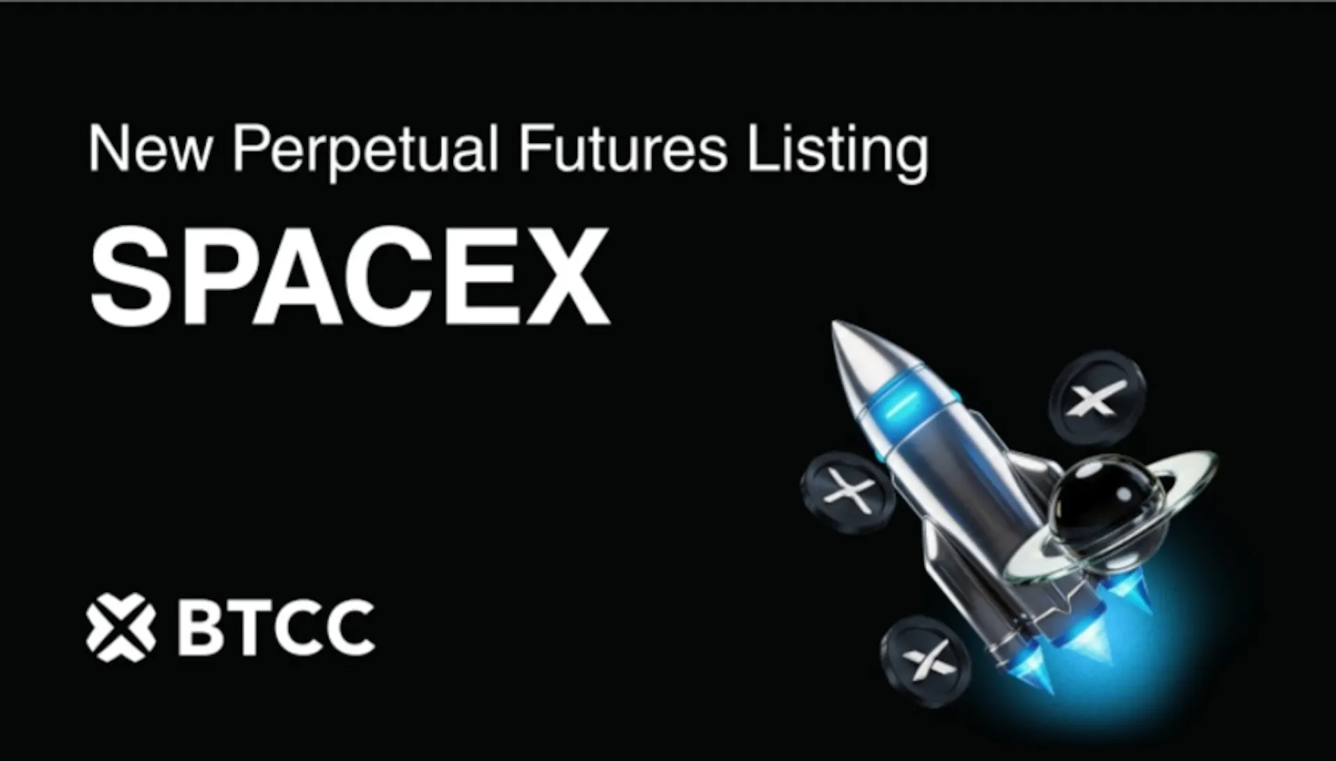 featured image - BTCC Exchange Launches SpaceX Pre-IPO Perpetual Futures Trading and Celebrates With Tesla Cyberbeast