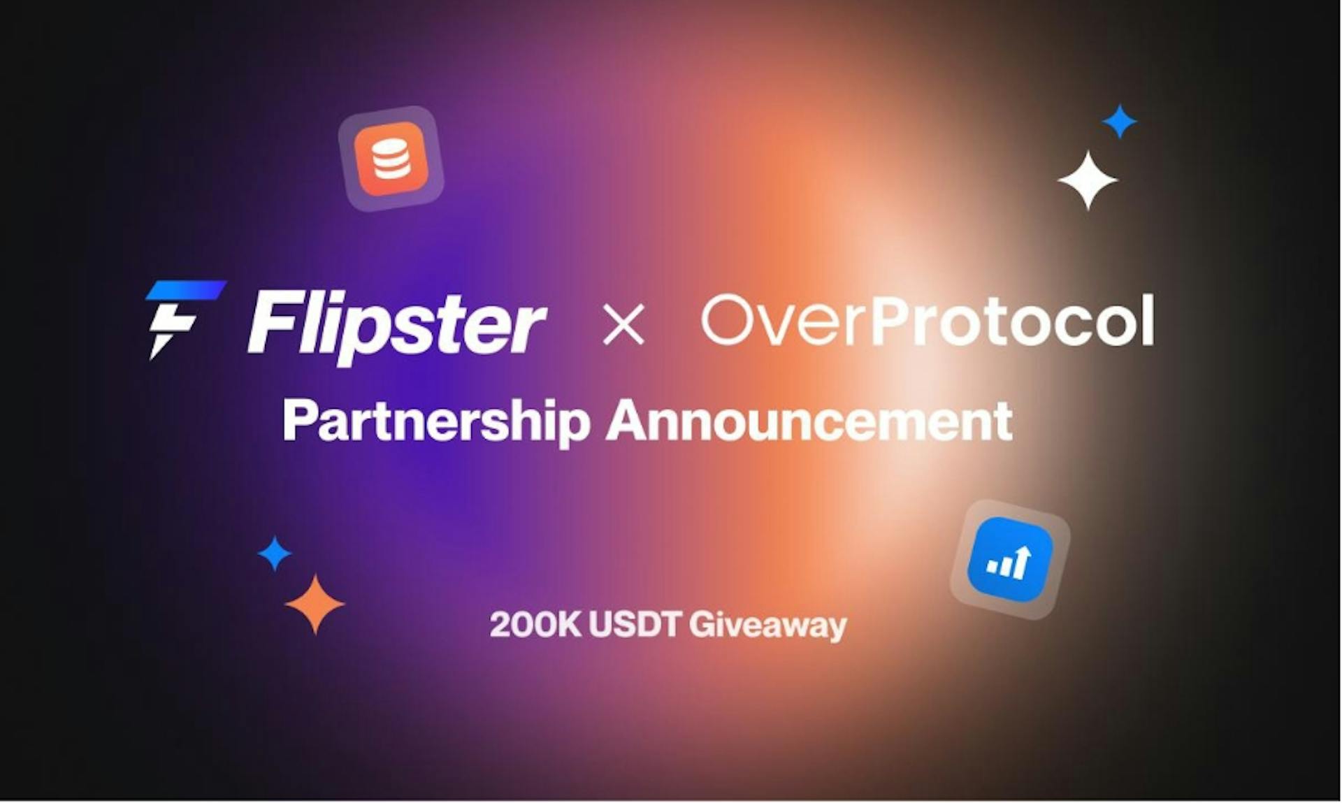 featured image - Flipster And OverProtocol Announce Partnership With $200,000 USDT Giveaway