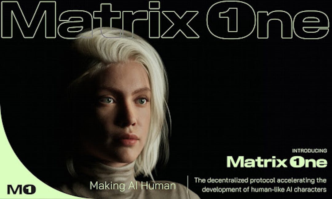 featured image - Solana-Based $MATRIX Token Goes Live, Powering Decentralized Human-like AI Characters