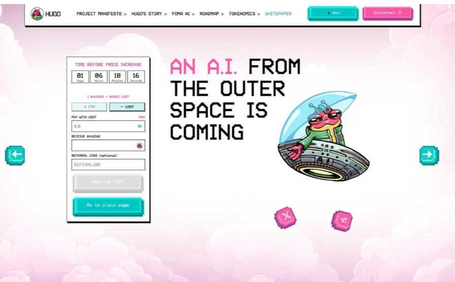 featured image - HUGO Meme Coin onthul KI-gedrewe deursigtigheidsinstrument namate meerkettinguitbreiding begin