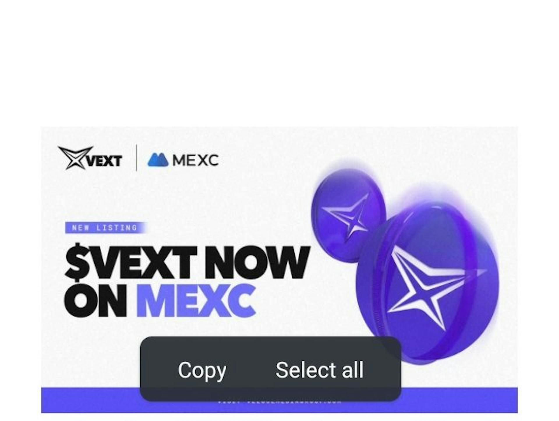featured image - VEXT Is Now Available On MEXC