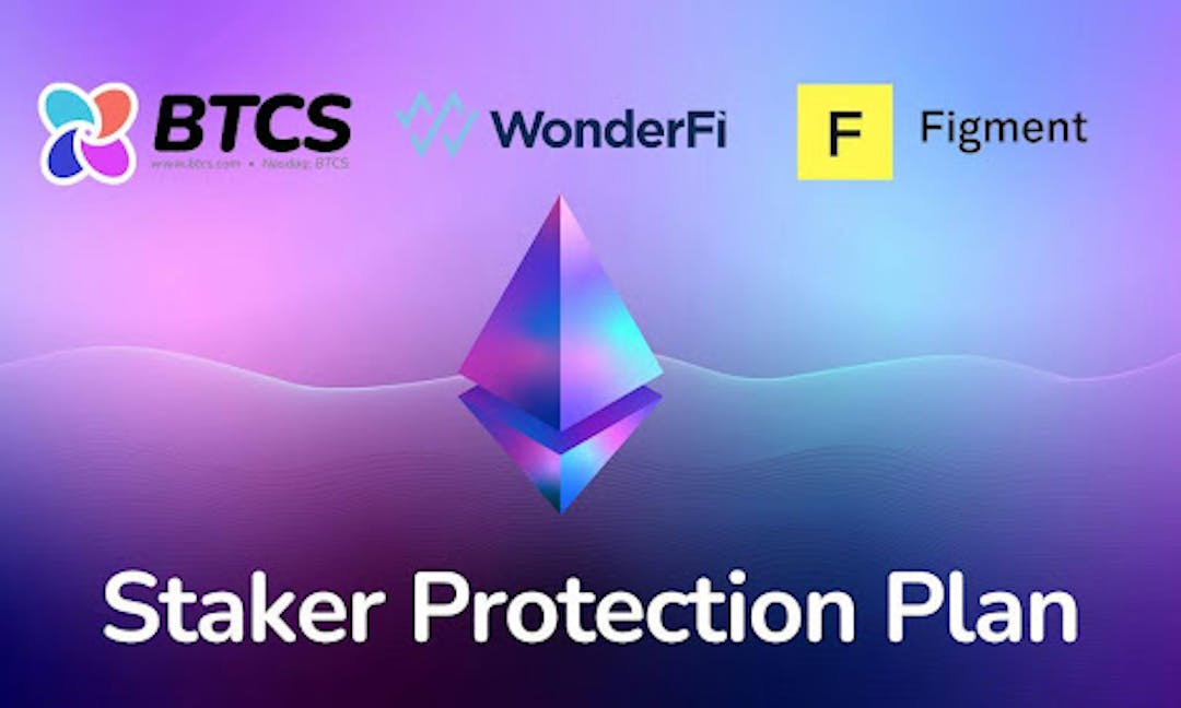 featured image - BTCS Unveils Strategic Partnership With Figment And WonderFi Leading Its Staker Protection Plan