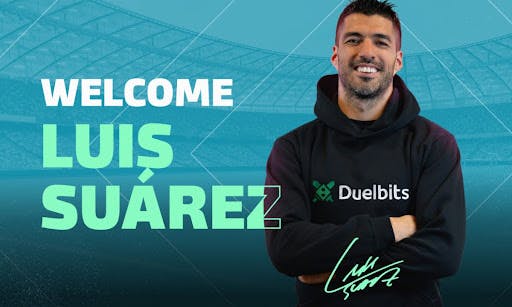 /duelbits-announces-landmark-collaboration-with-football-icon-luis-suarez feature image