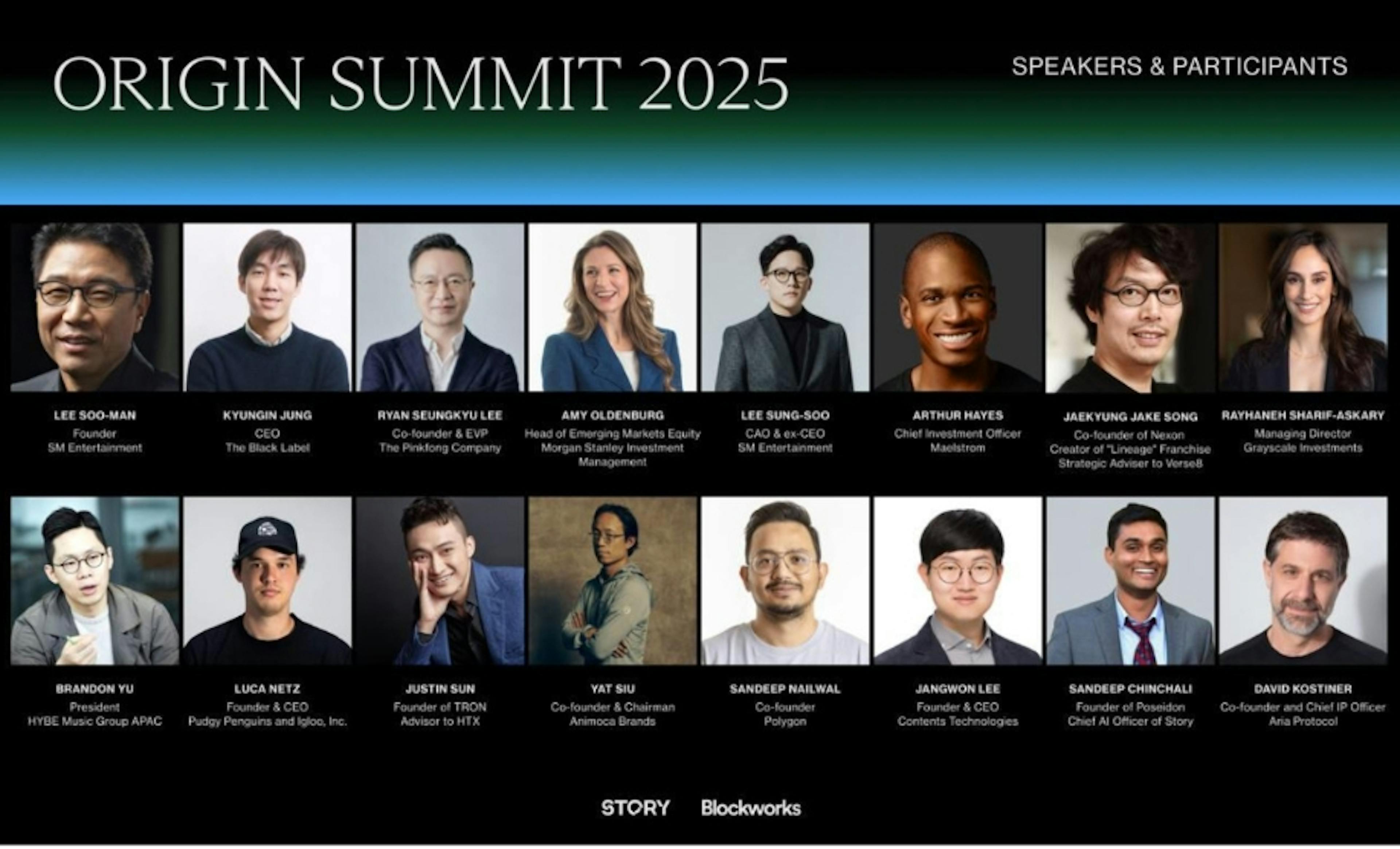 Origin Summit Unveils Second Wave Of Global Icons Ahead Of Debut During KBW