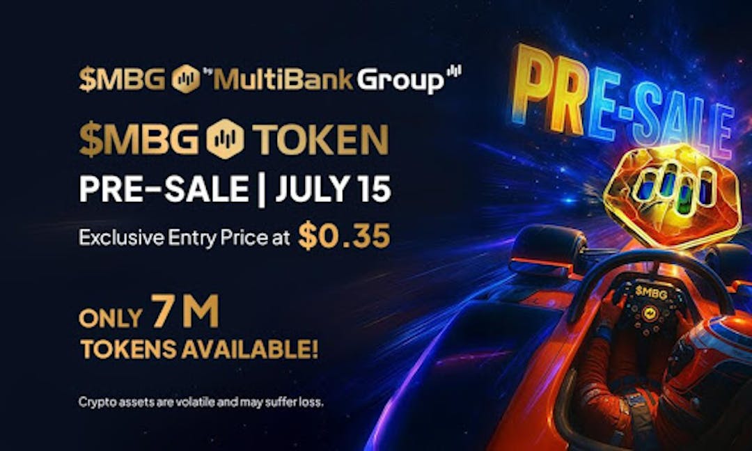 featured image - $MBG Token Pre-Sale Set for July 15 — Только 7 миллионов токенов доступны за $0,35