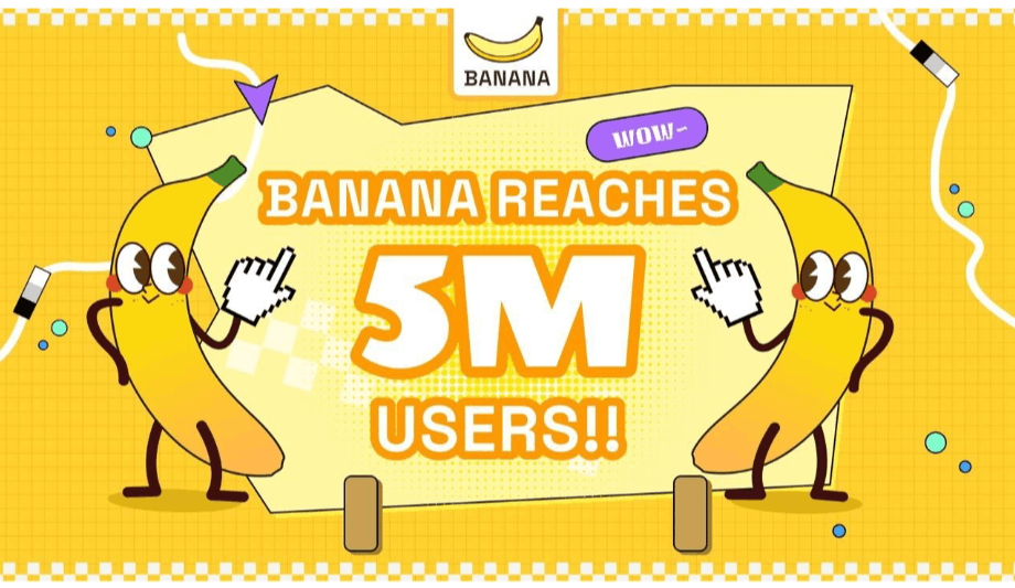 Can’t Stop Peeling, Won’t Stop Peeling: TON Game BANANA Notches 5M Users In 3 Weeks