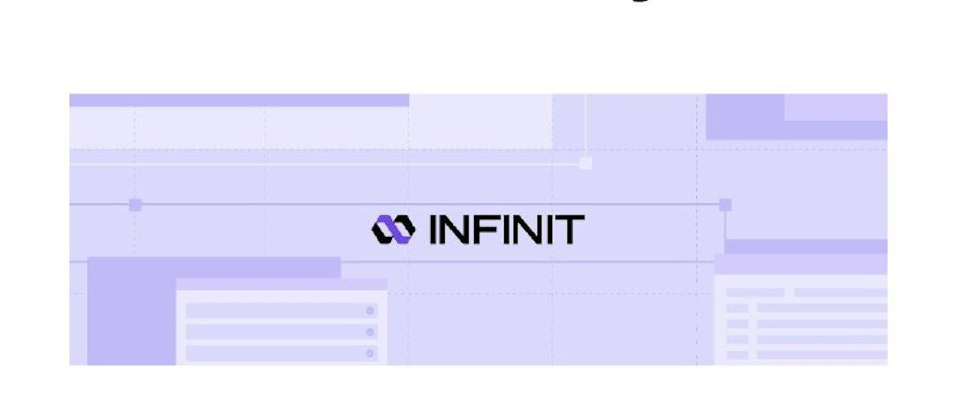 featured image - INFINIT 推出首个 DeFi 抽象层，向所有人开放 DApp 创建