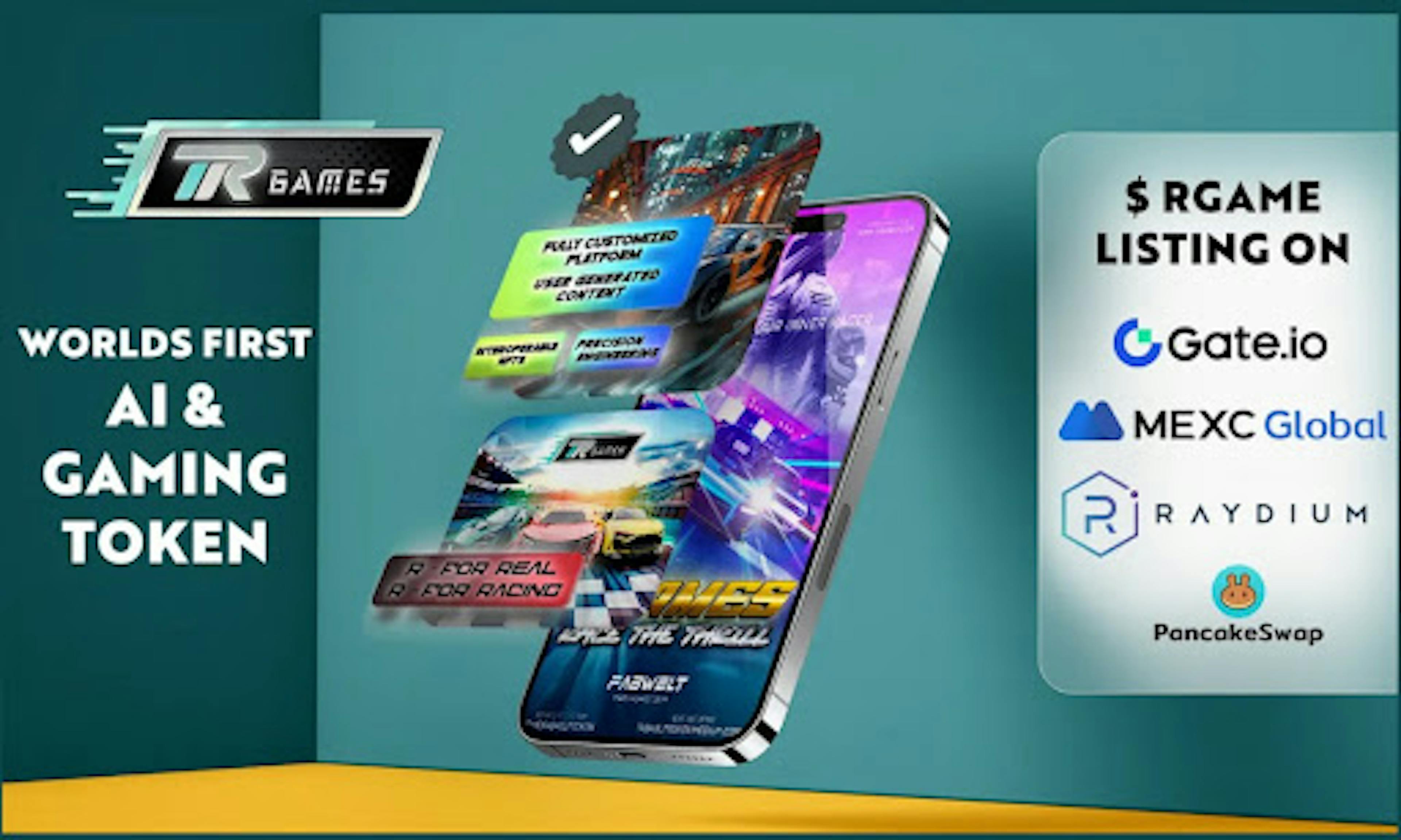  R Games Gearing To Become World's First Gaming AI Token Listed On CEXs