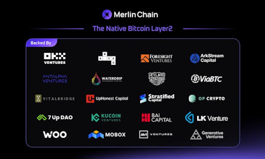 featured image - Merlin Chain Secures Funding To Empower Bitcoin-native Innovations