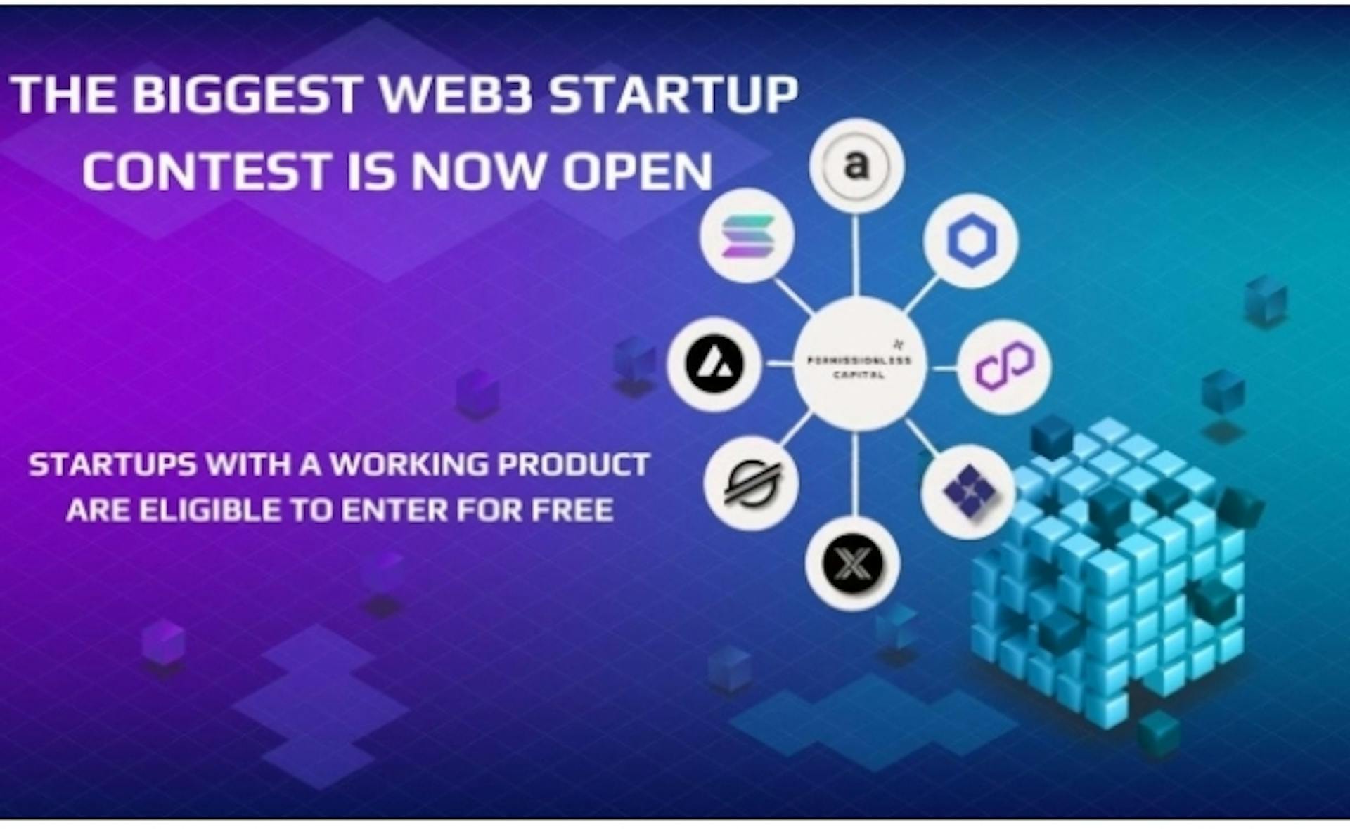 featured image - Permissionless Capital 邀请 Web3 初创公司申请参加其竞赛