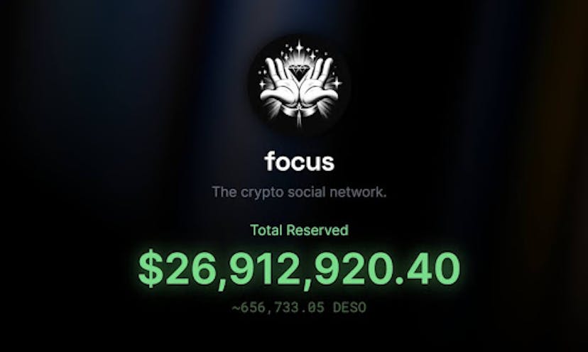 /deso-backed-socialfi-app-focus-raises-$20-million-in-under-24-hours feature image