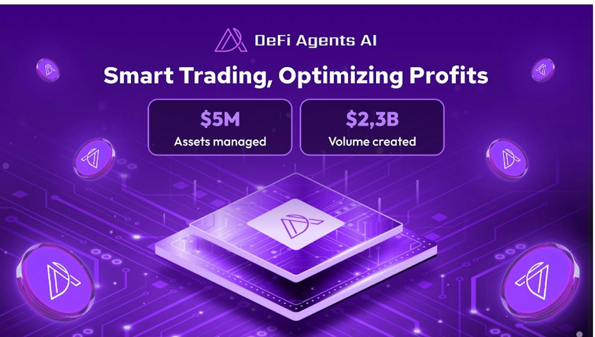 featured image - DeFi Agents AI Secures $1.2M To Drive Innovation In AI-Powered Decentralized Finance