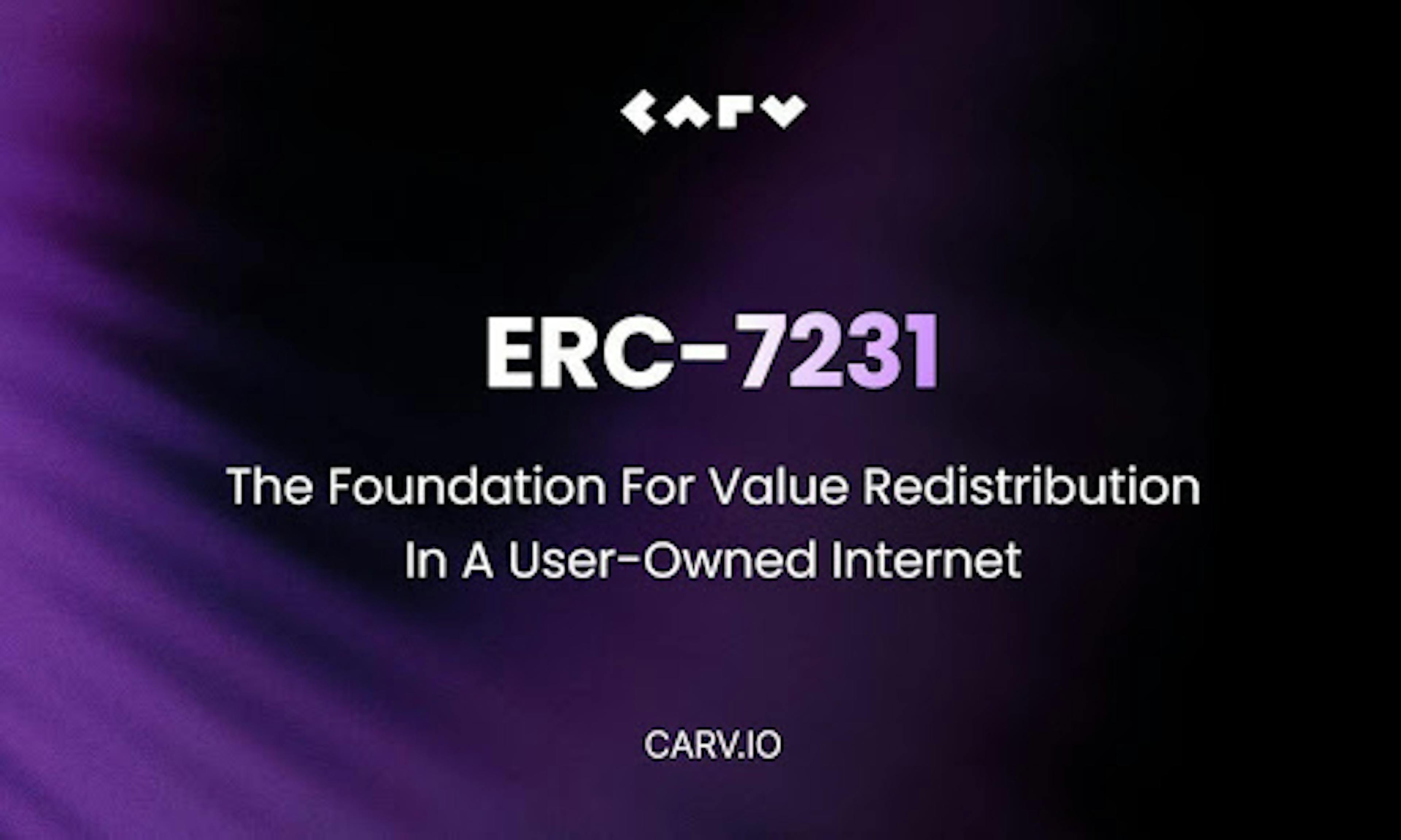 /fr/La-communauté-Ethereum-soutient-la-norme-Carvs-NFT-pour-la-redistribution-de-la-valeur-des-utilisateurs-dans-la-révolution-de-l'IA feature image