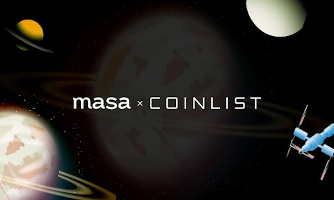 featured image - CoinList To Host The MASA Token Public Sale As It Launches The World’s Personal Data Network
