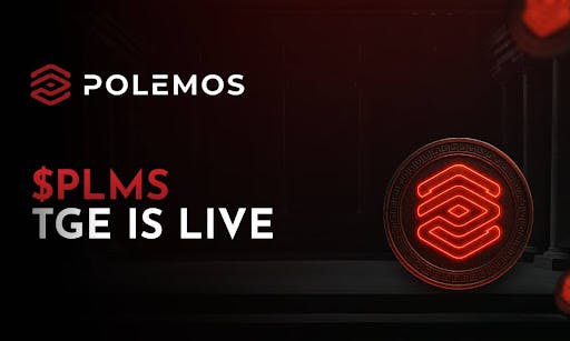 Polemos запускает токен $ plms на MEXC и UnisWap, продвигая игровую инфраструктуру Web3