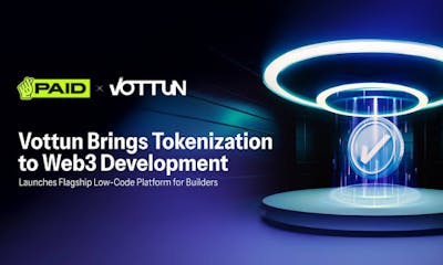 /vottun-brings-tokenization-to-web3-development-launches-flagship-low-code-platform-for-builders feature image