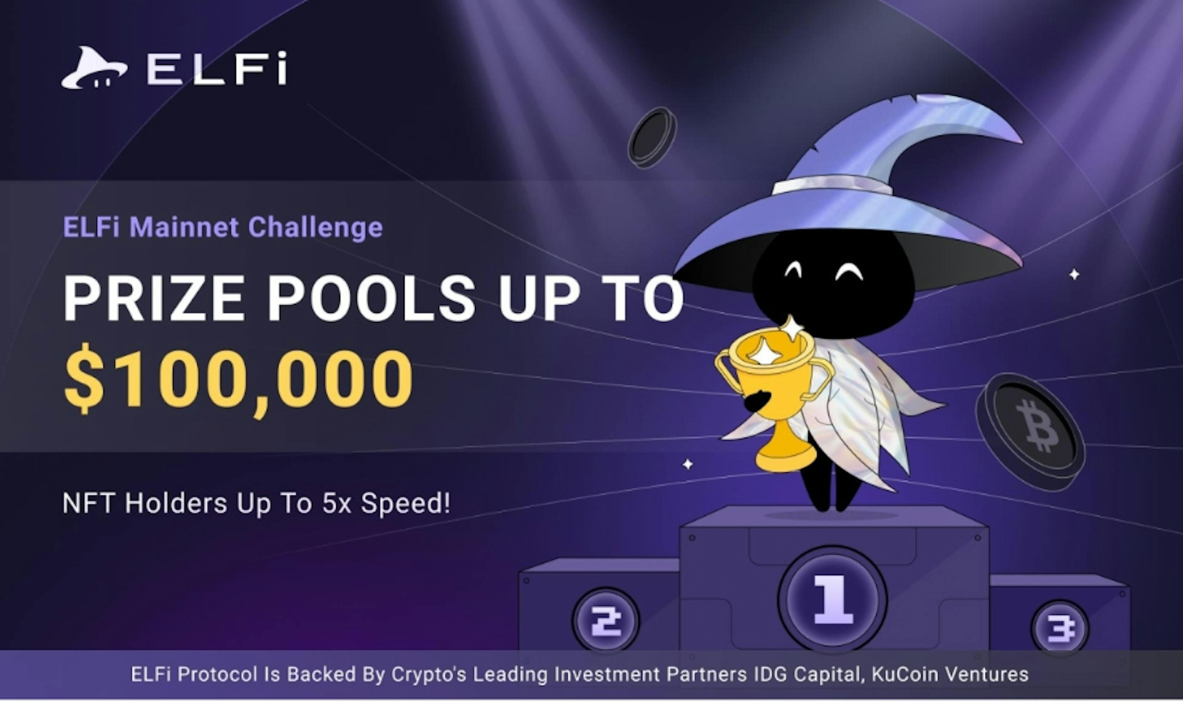 ELFi Protocol, a DEX Derivatives Platform, Officially Launched With a $100,000 Airdrop Event
