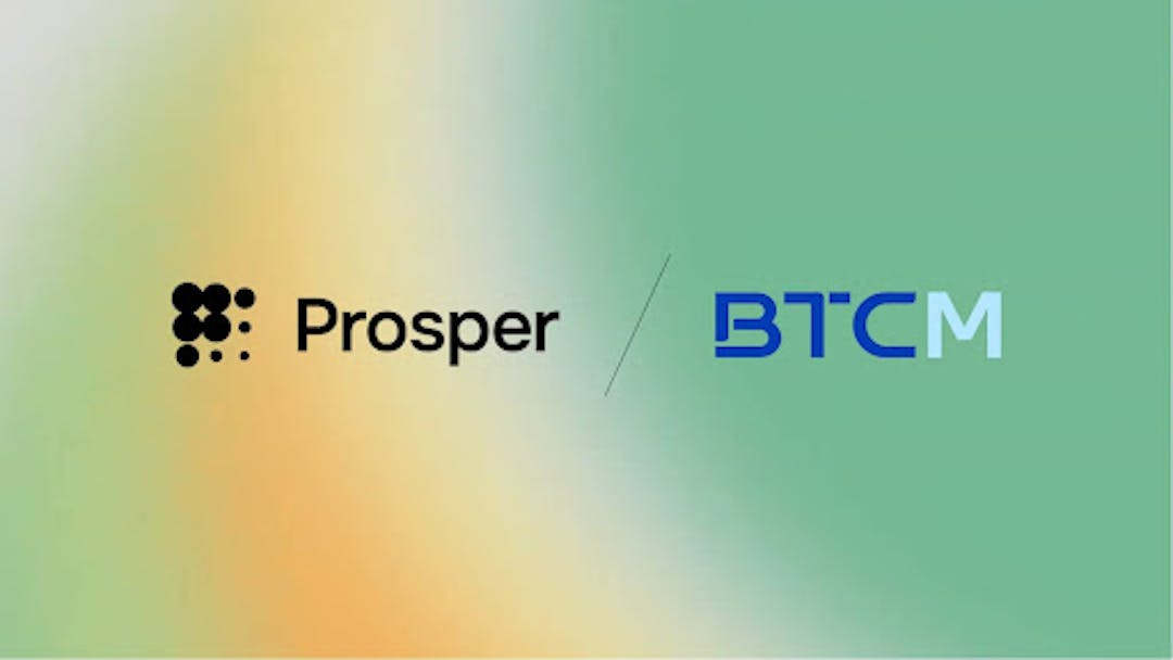 featured image - BIT Mining (NYSE: BTCM) investerar i Prospers inhemska tokens för att stödja nytt fokus på Bitcoin Mining