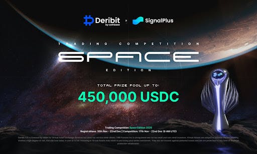 Deribit and SignalPlus Launch 2025 Trading Competition, Featuring a 0,000 USDC Prize Pool | HackerNoon
