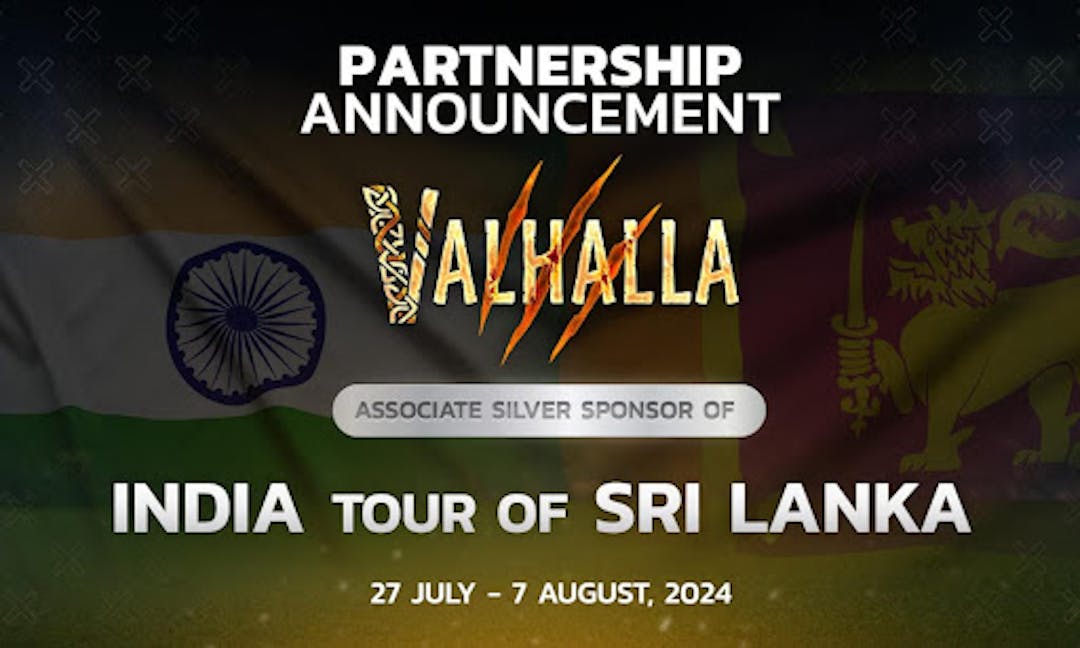 featured image - Floki’s Valhalla Joins As Associate Sponsor For India’s Tour Of Sri Lanka