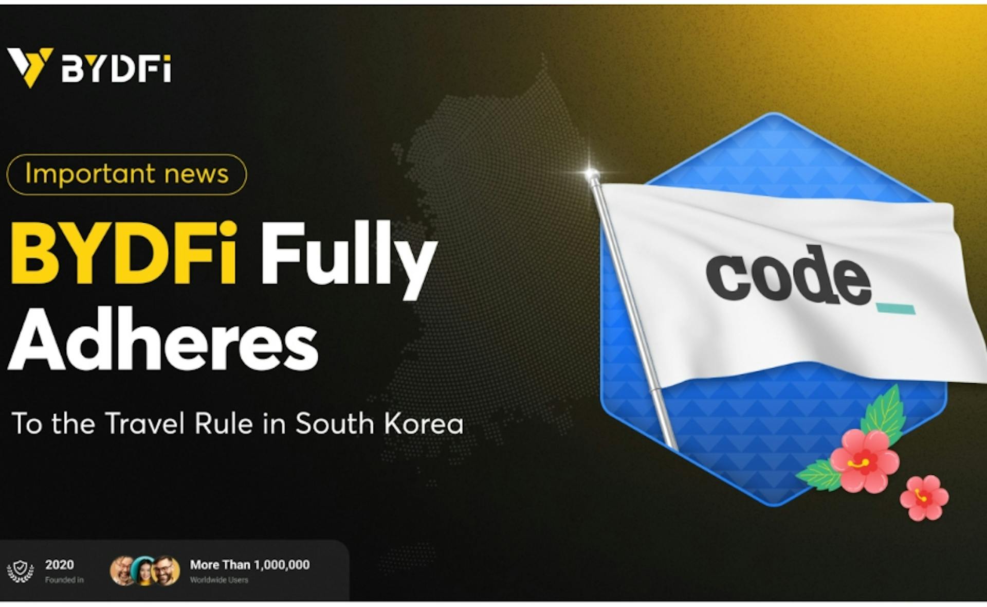 featured image - BYDFi Joins CODE VASP, Advancing Regulatory Efforts In Korea