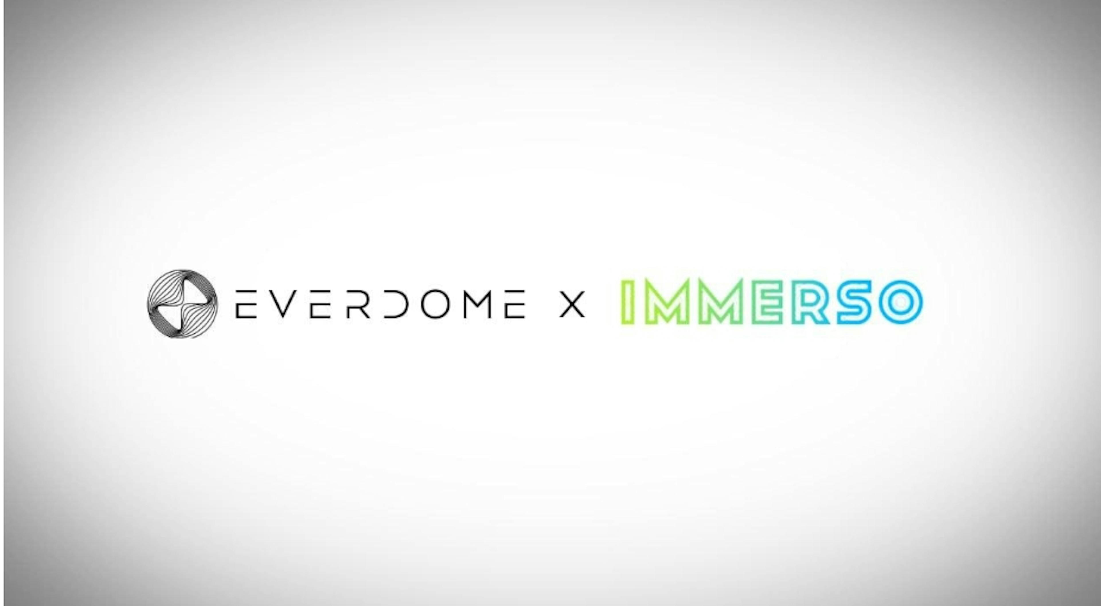 /immerso-and-everdome-partner-to-drive-innovation-in-the-metaverse-through-ai-powered-experiences feature image