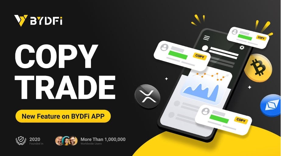 BYDFi Launches Innovative Perpetual Contract Copy Trading Feature, Welcomes Global Traders To Join