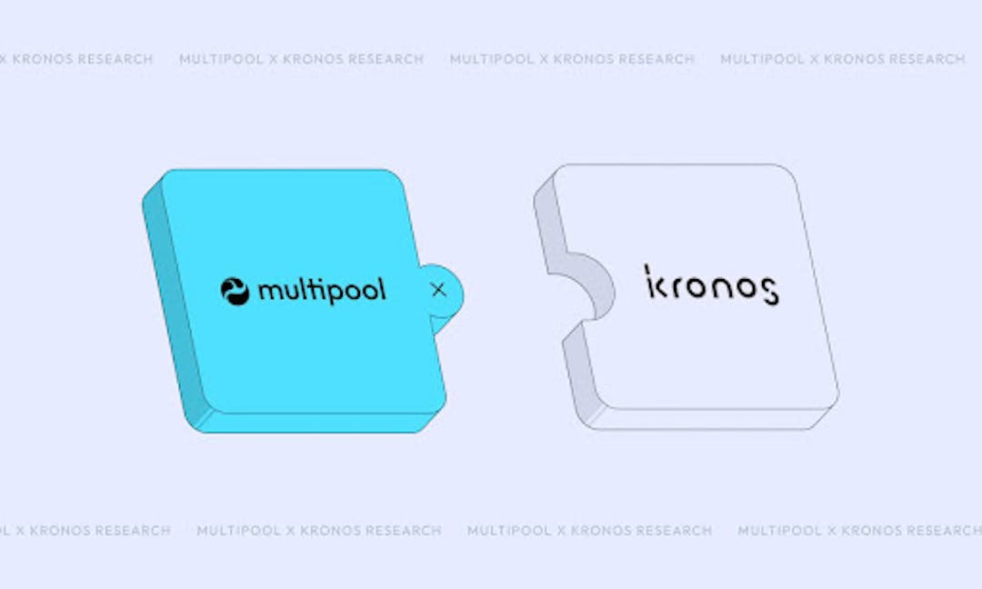 featured image - Multipool garante investimento estratégico da gigante da indústria Kronos Research