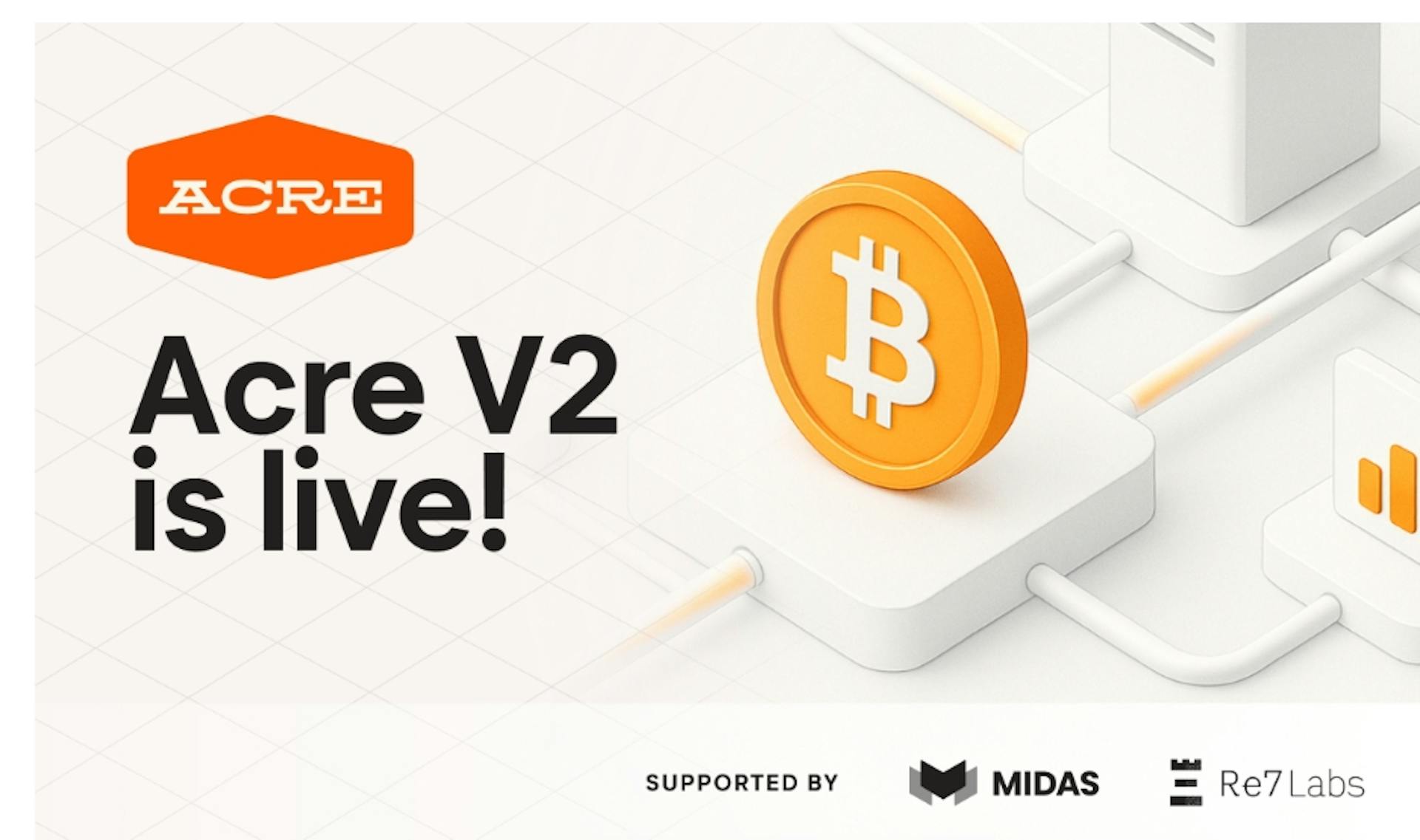 featured image - Acre lancia la piattaforma V2, consentendo ai titolari di Bitcoin di guadagnare il 14% di APY (est.) da auto-custodia