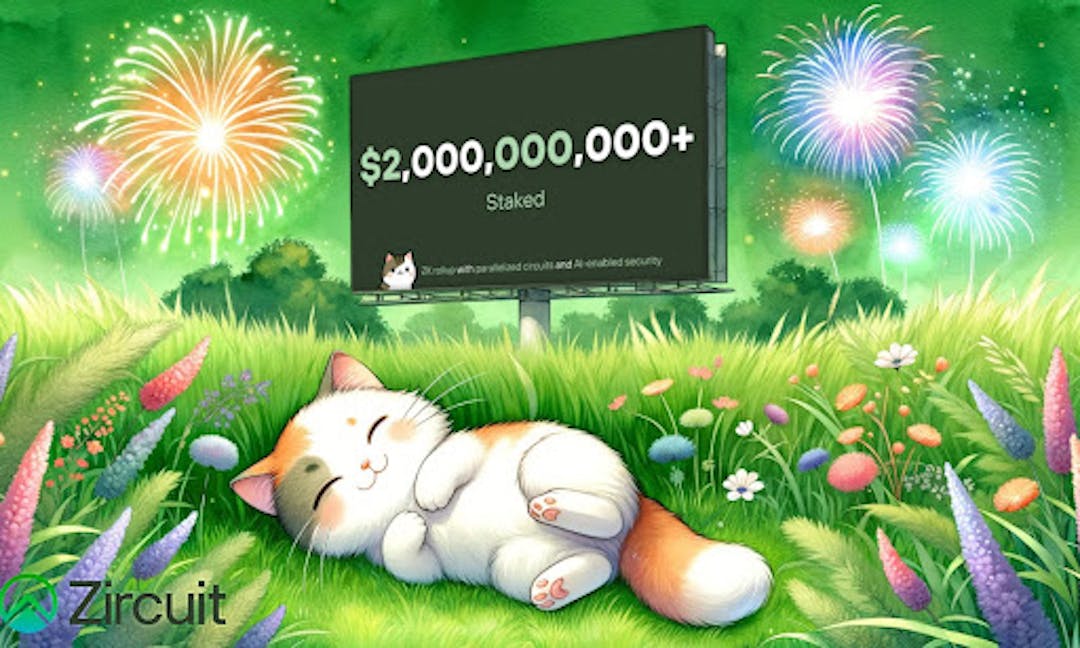featured image - Zircuit ステーキング、わずか 2 か月で TVL 20 億ドルを突破
