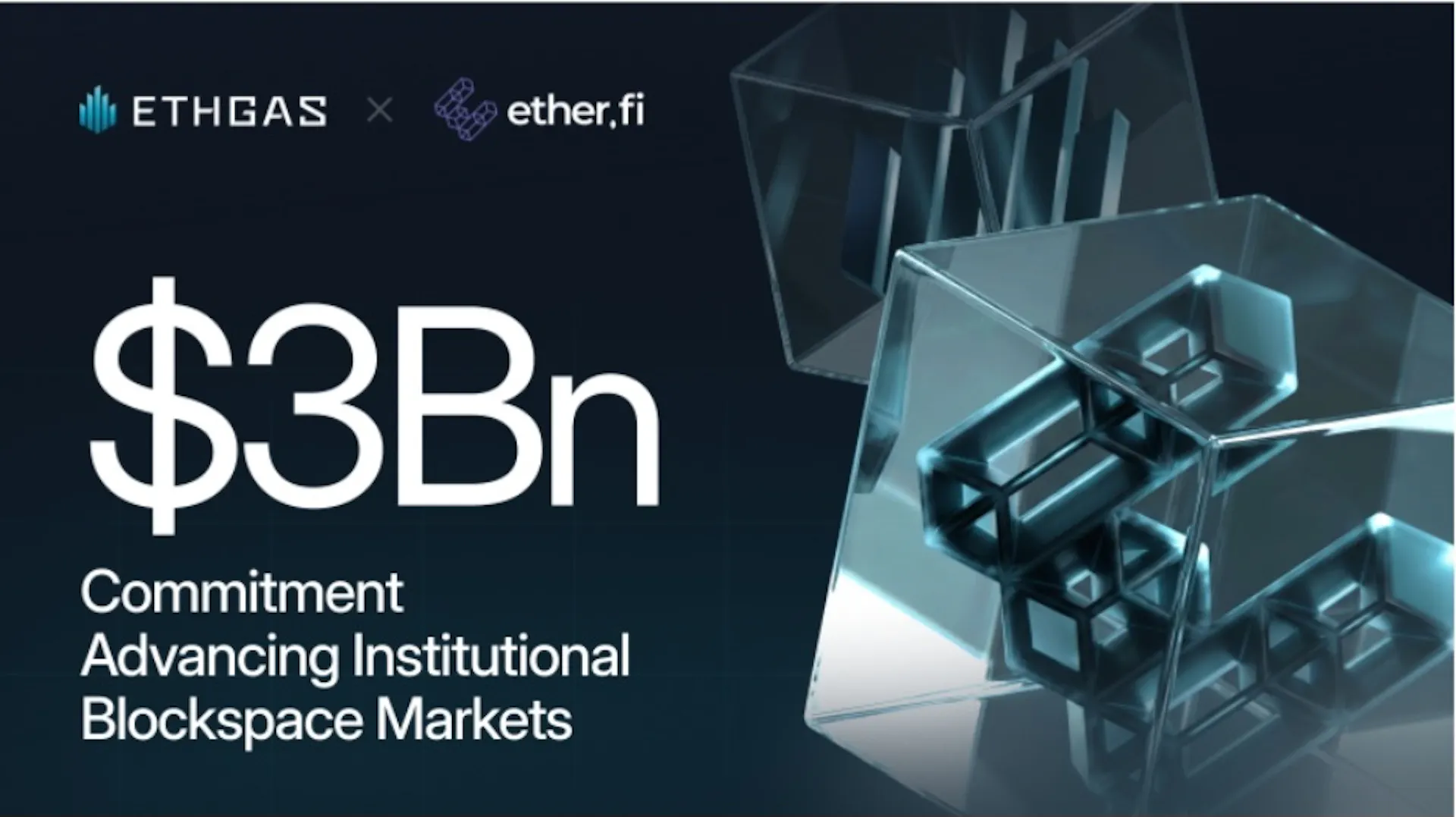 featured image - ETHGas and ether.fi Strike $3Bn Deal to Advance Institutional Blockspace Markets