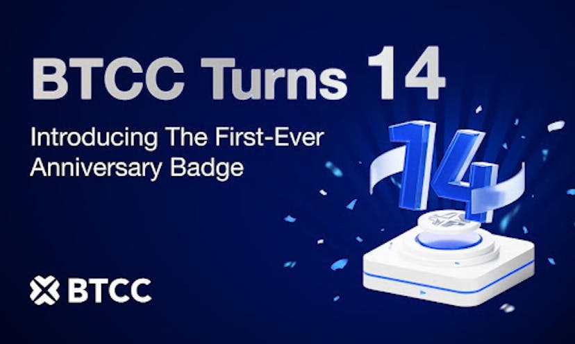 /btcc-exchange-celebrates-14th-anniversary-with-launch-of-first-ever-user-badge-program feature image