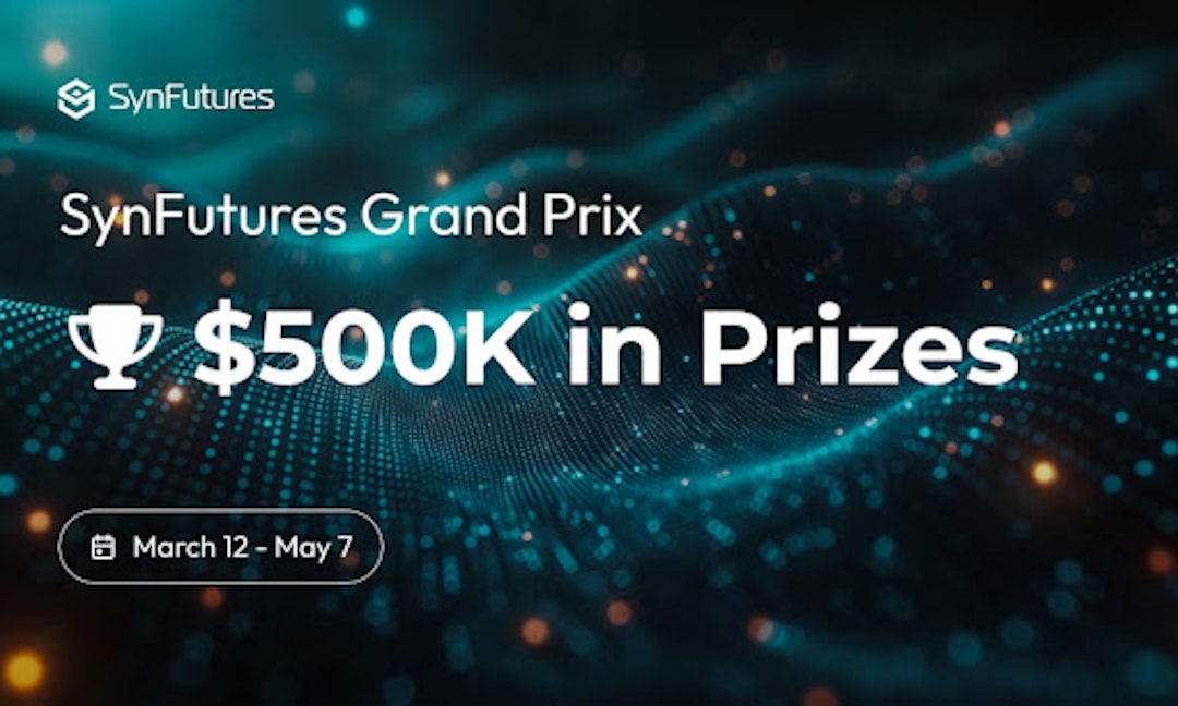 featured image - SynFutures Launches 500,000 USDB DeFi Trading Competition Following V3 Launch