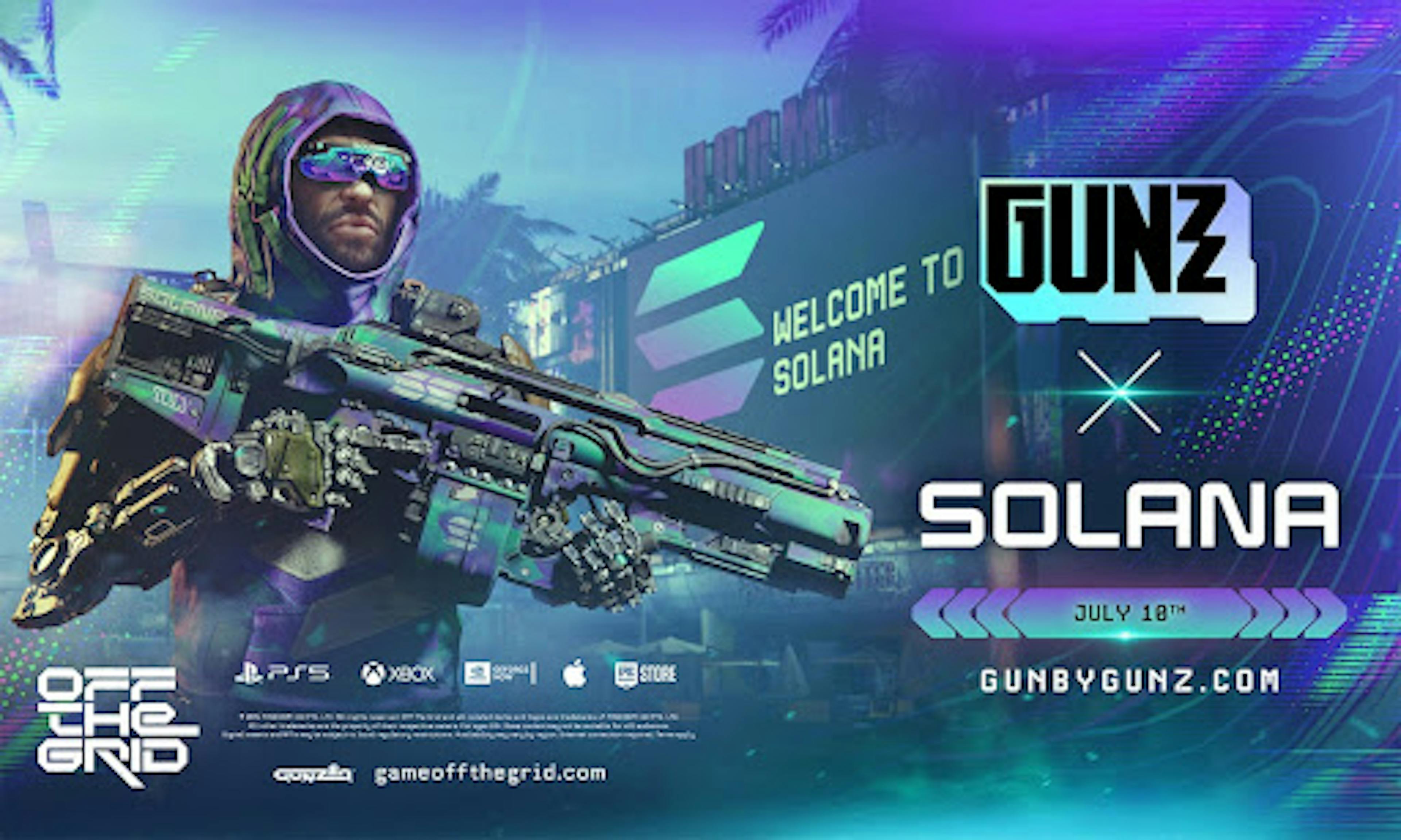 /gunz-announces-$gun-token-expansion-to-solana feature image